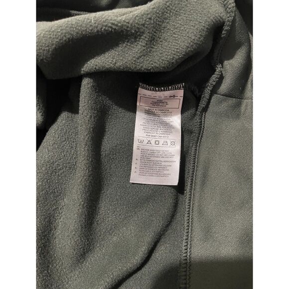 Adidas hooded sweatshirt gray camo logo athleisure sport casual winter men's L - Picture 4 of 6